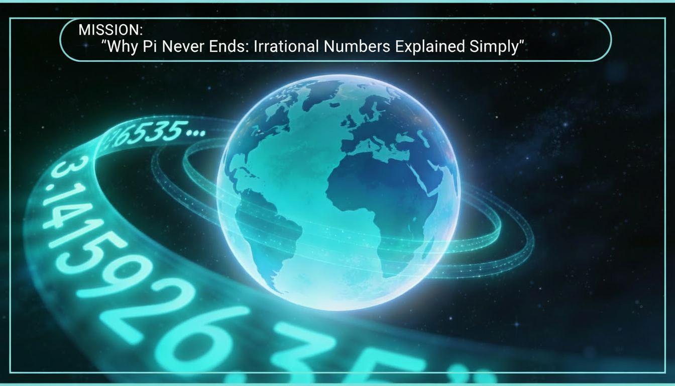 Why Pi Never Ends: Irrational Numbers Explained Simply