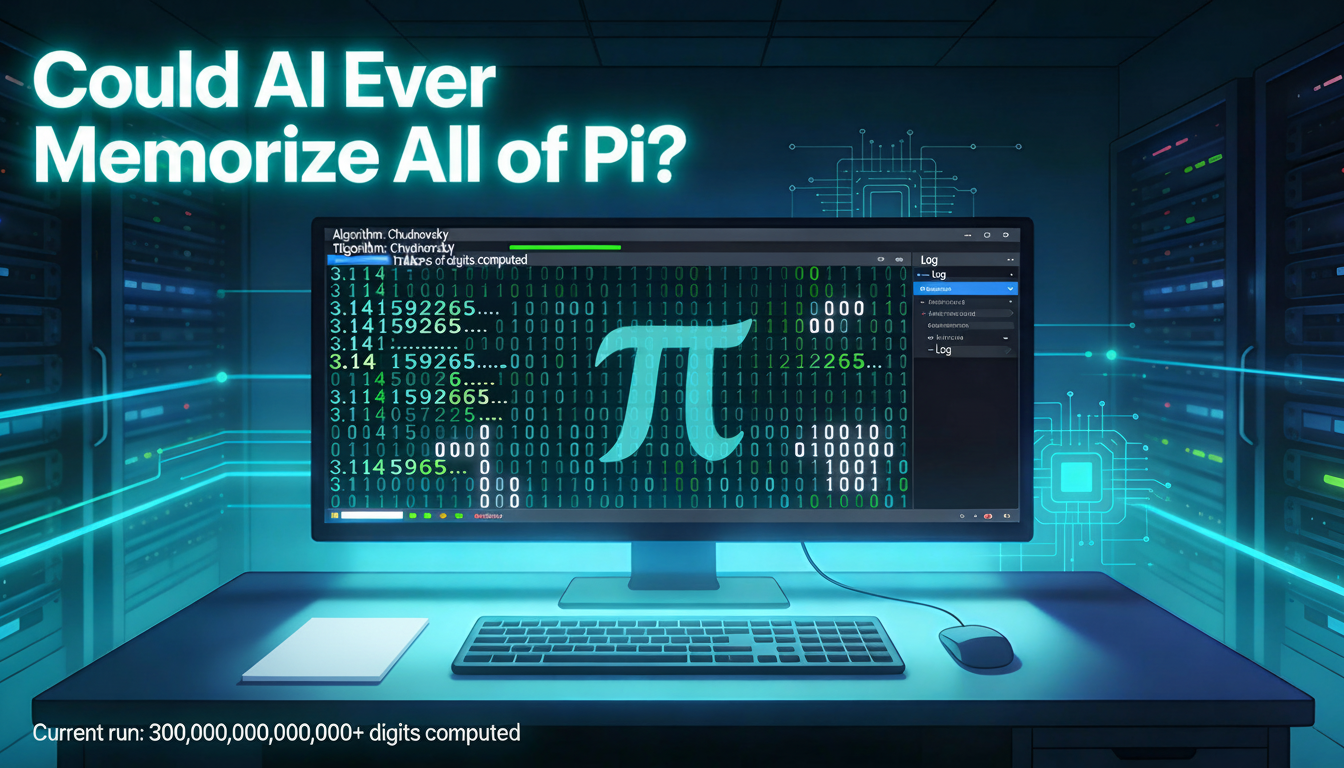 Could AI Ever Memorize All of Pi?
