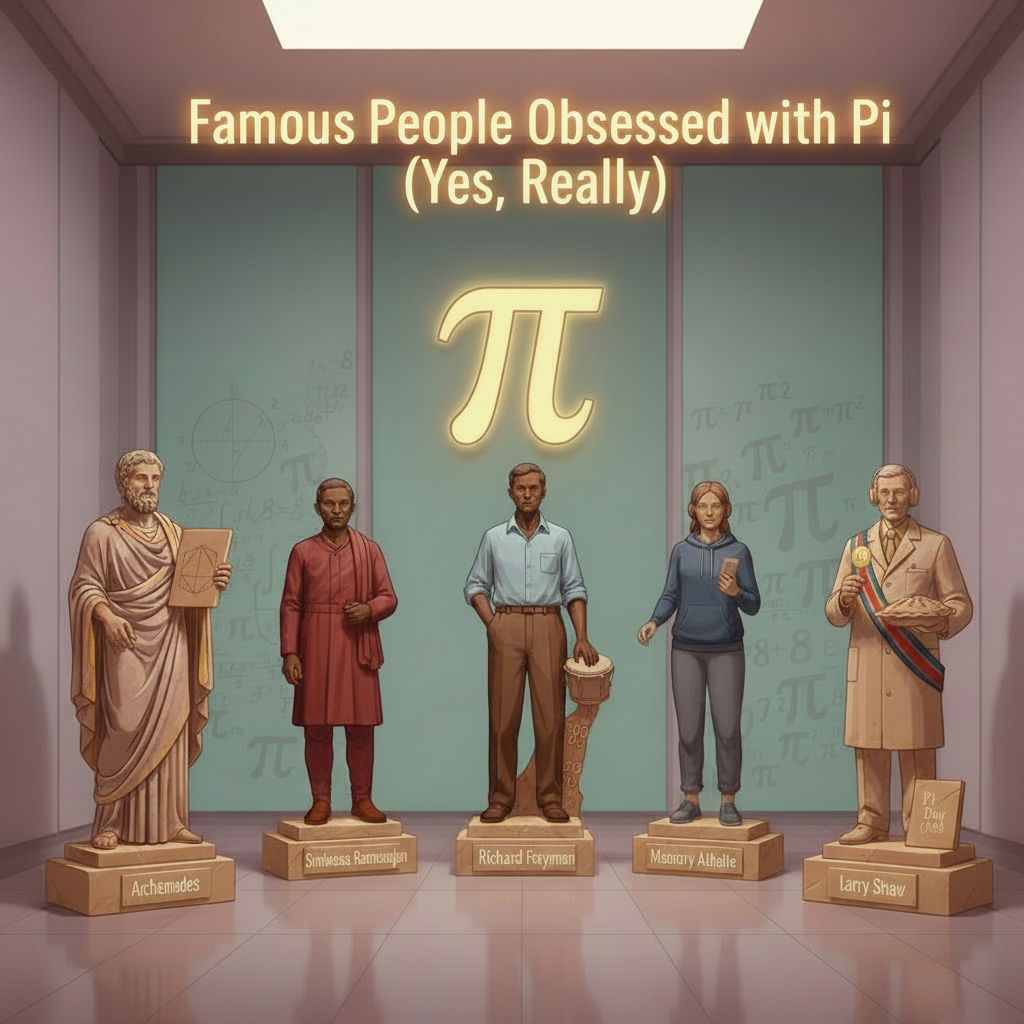 Famous People Obsessed with Pi (Yes, Really)