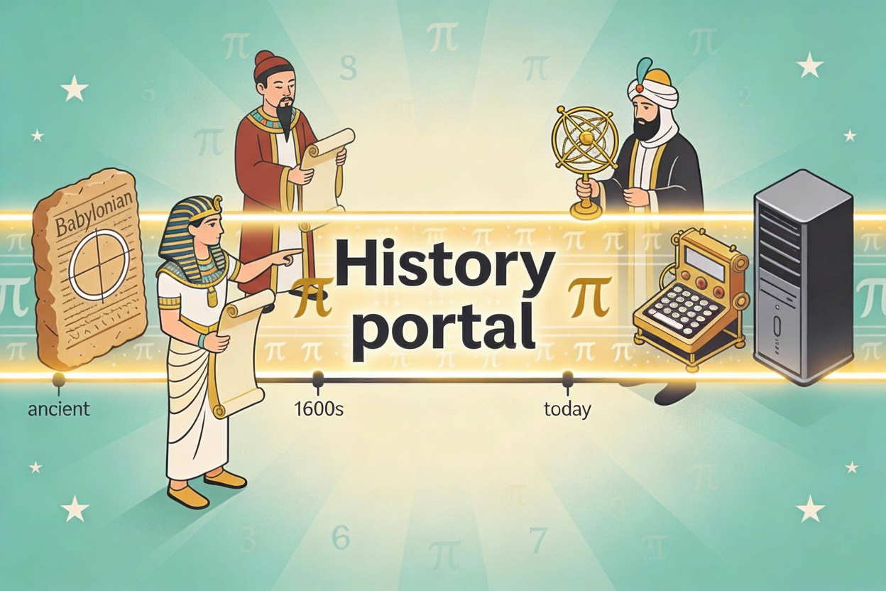 From 3.14 to Infinity: A Short History of Pi